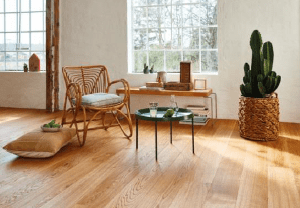 Parquet contrecollé Chêne verni mat