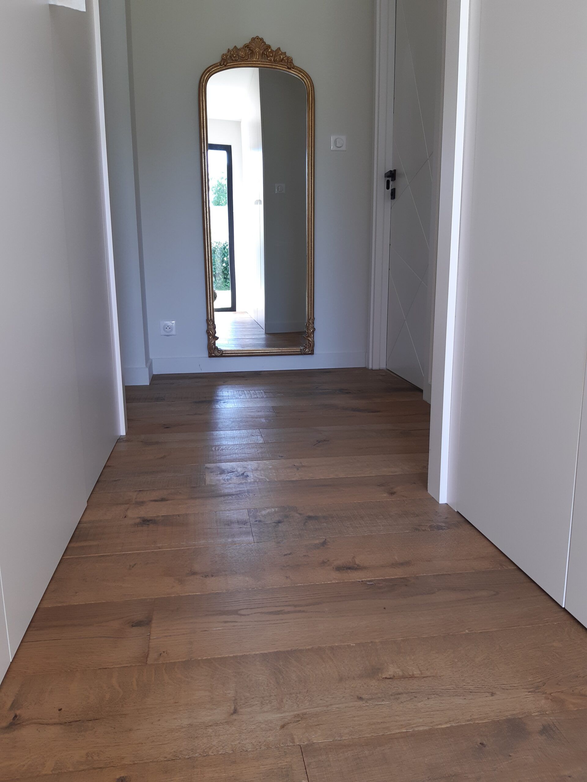 parquet huilé ciré noir