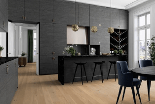 Parquet contrecollé Chêne verni live pure
