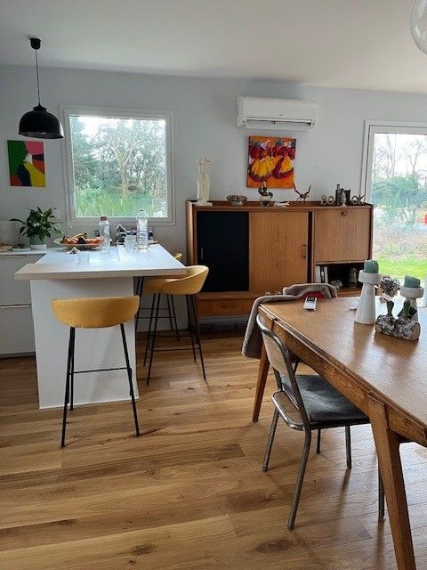 Parquet chêne verni mat – Maison sur Pont l&rsquo;Abbé