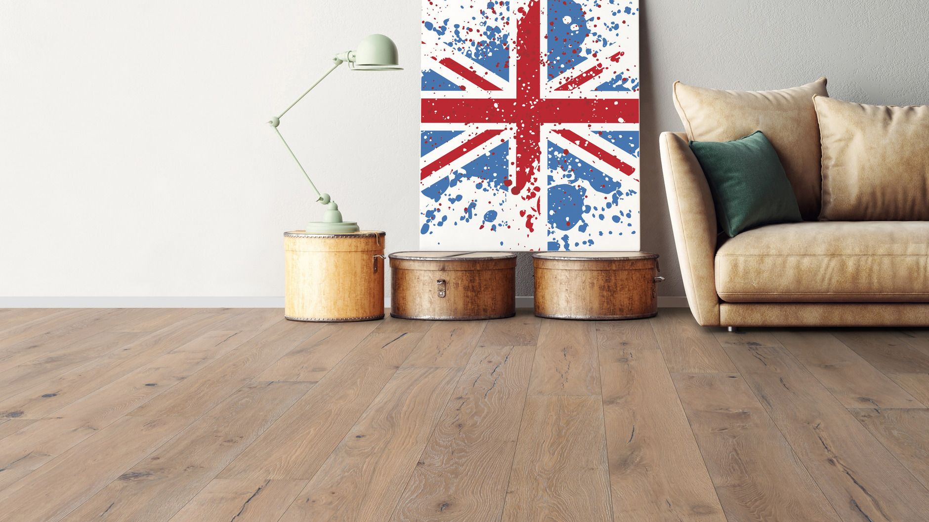 Parquet contrecollé Chêne Lancaster "Britain's Finest"